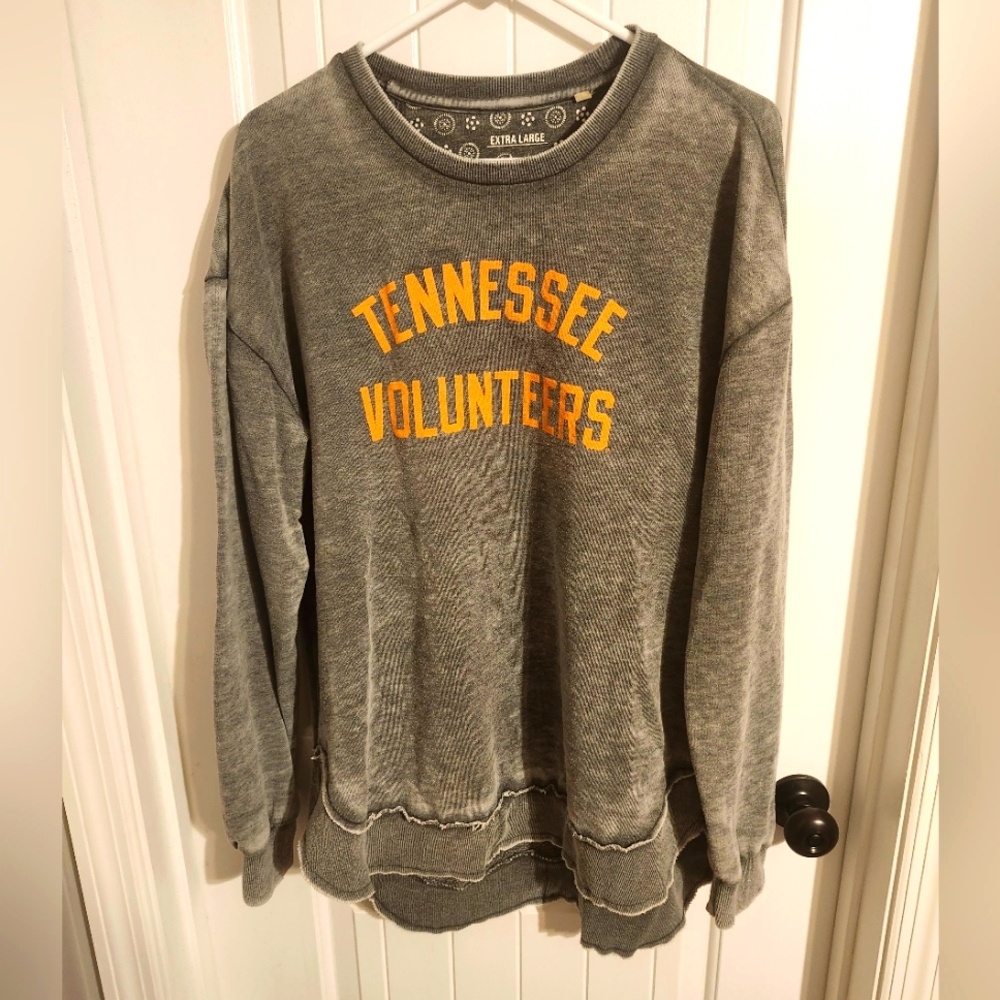 Gray Tennessee Volunteers Sweater